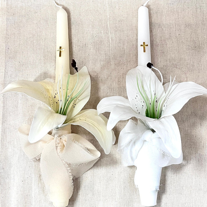 Candle Bouquet - Lily