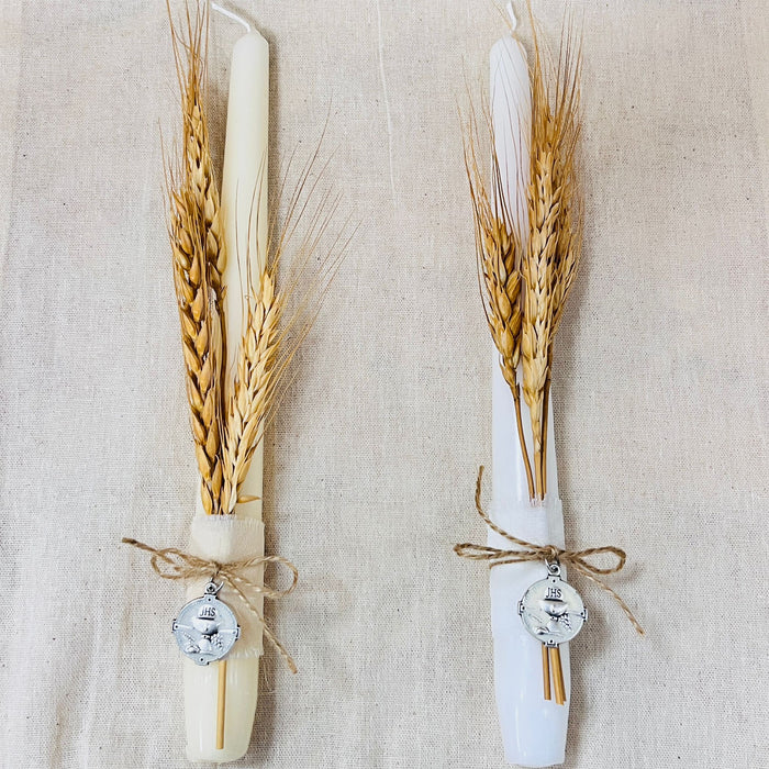 Candlestick - Plain Wheat