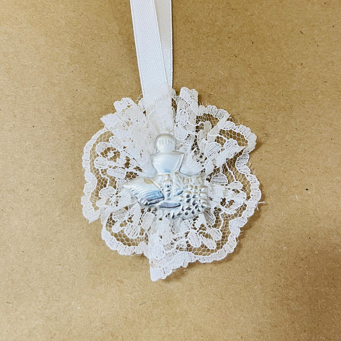 Domna for Girls - White and Silver