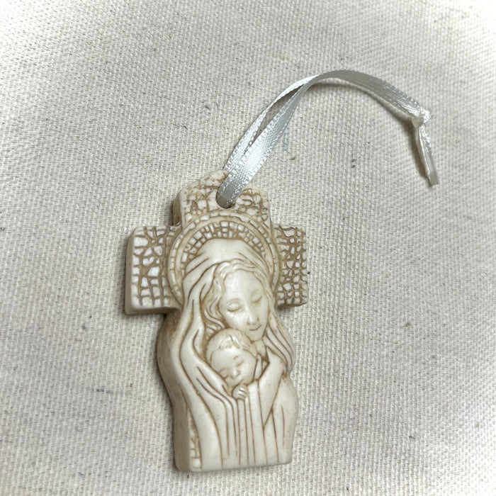 Madonna & Child Cross 3.5 x 5.5cm