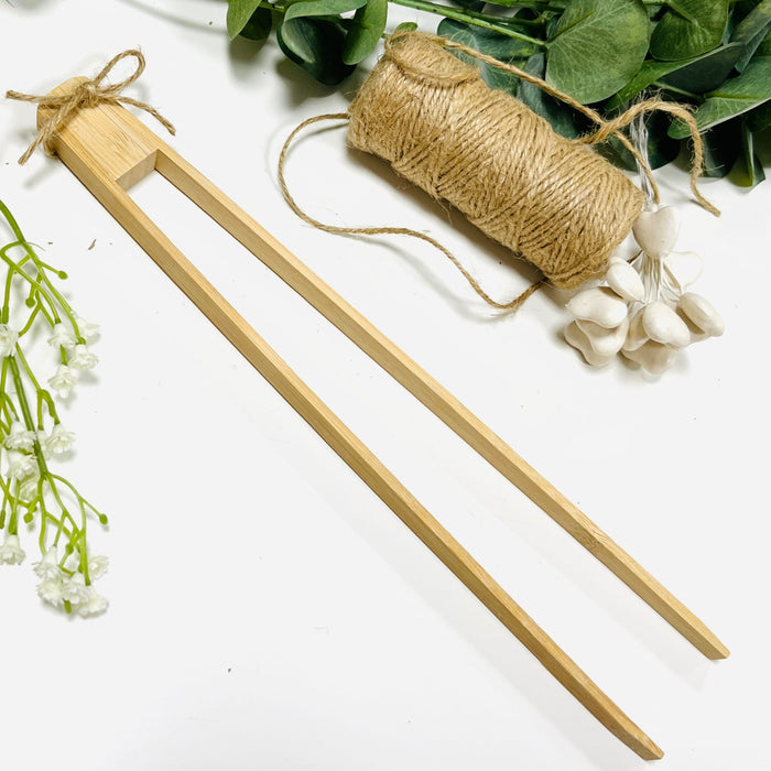 Bamboo Kitchen Tongs