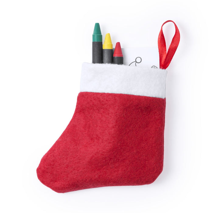 Christmas Stocking Colouring Set