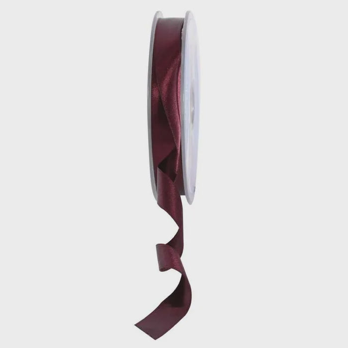 Satin Ribbon - 15mm - Bordeaux