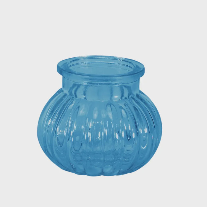 Veneto Bubble Jar - 7.5cm - Blue