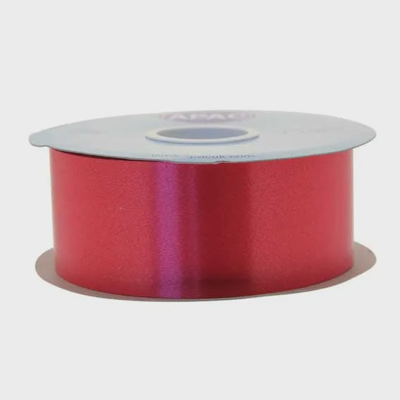 Red Polypropylene Ribbon - 2''x 100yards