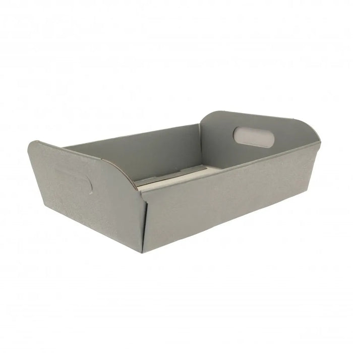 Silver Hamper Box (34.5X26X10.5Cm)