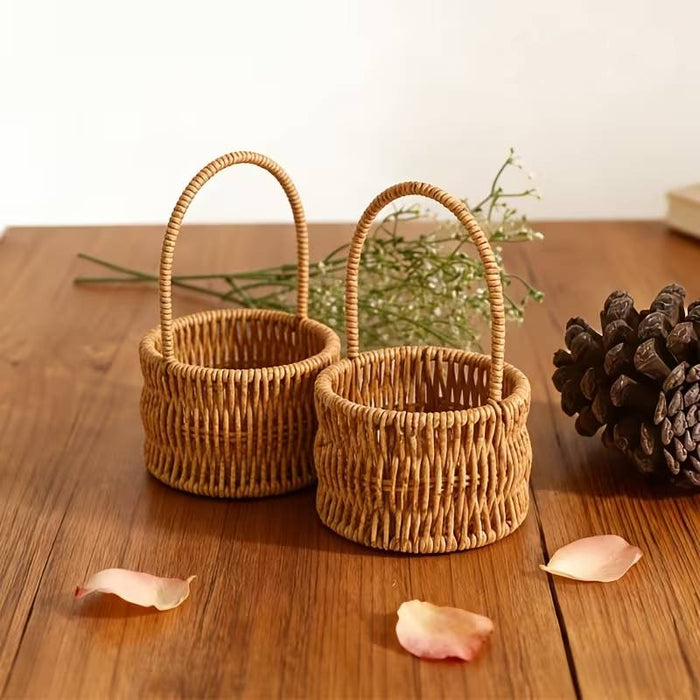 Rattan Hand Basket
