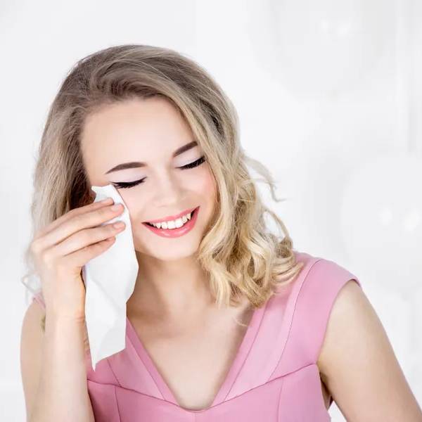 Pocket tissues Your happy tears, gold, 7.5x12cm