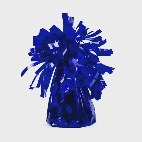 Foil balloon weight, royal blue