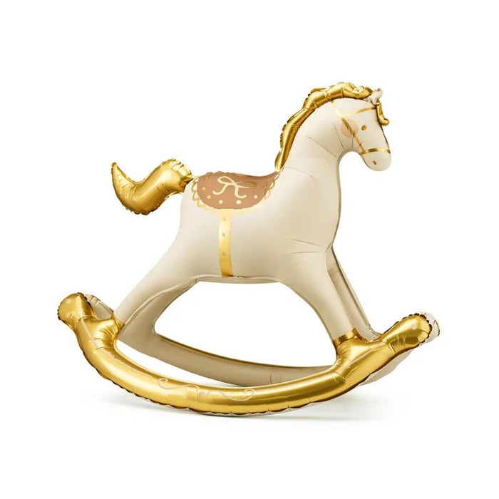 Foil Balloon Rocking Horse, 118x104 cm, mix