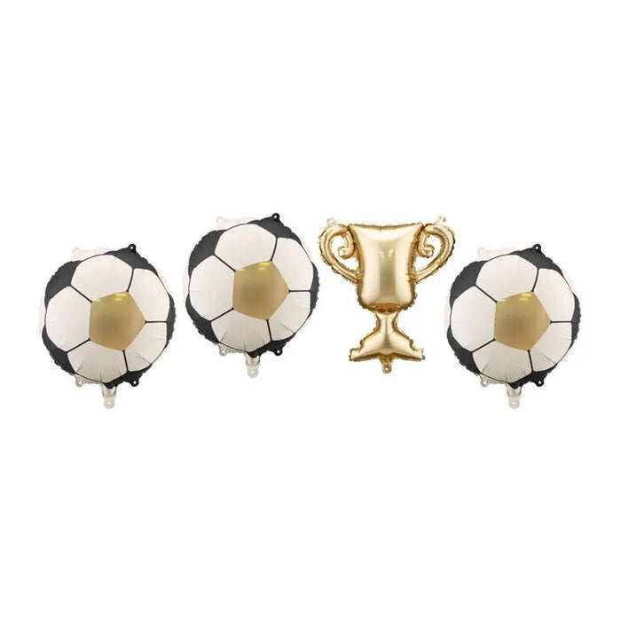 Foil Balloons for Garlands Trophy with Balls, 33x33 cm and 34 cm, mix