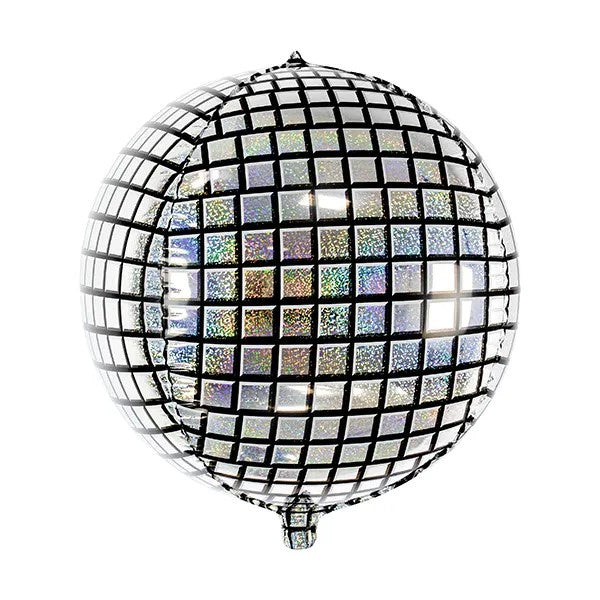 Foil Balloon Disco Ball, 40cm