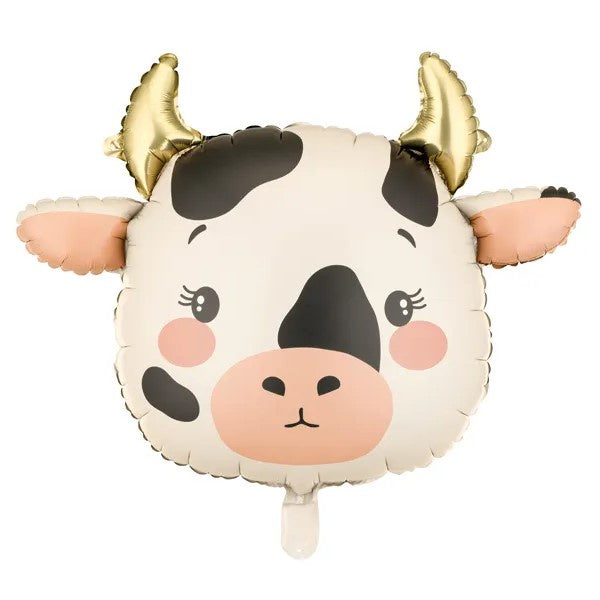 Foil balloon Cow, 57x47 cm, mix