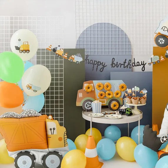 Foil balloon Truck, 87x69 cm, mix