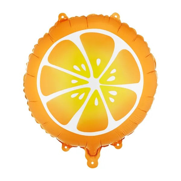 Foil balloon Orange, 35 cm, orange