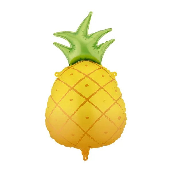 Foil balloon Pineapple, 38x68 cm, yellow