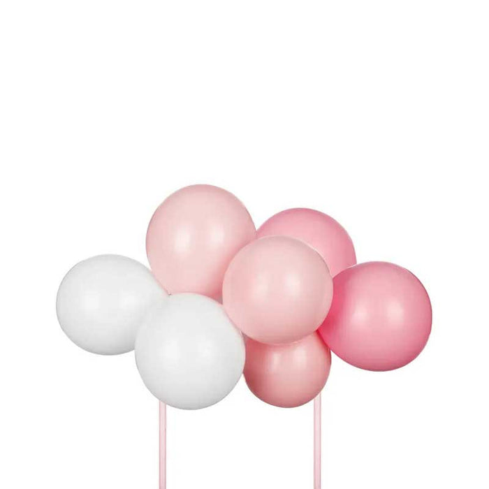 Balloon cake topper, pink, 29 cm