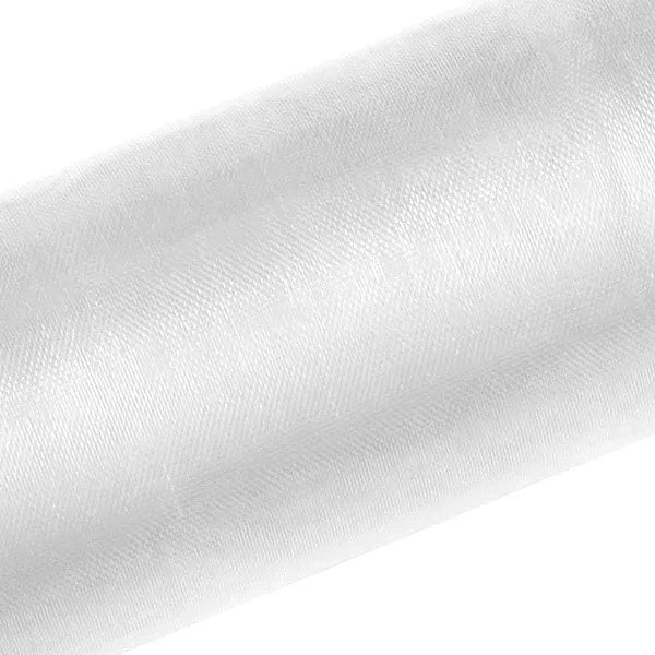 Organza Plain, white, 1.50 x 50m