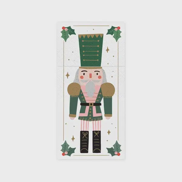 Cutlery bag Nutcracker, 10x20 cm, mix