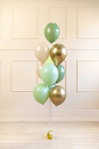 Latex balloons set, mix - 10pk