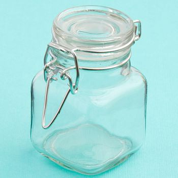 Glass Jar With Locking Lid