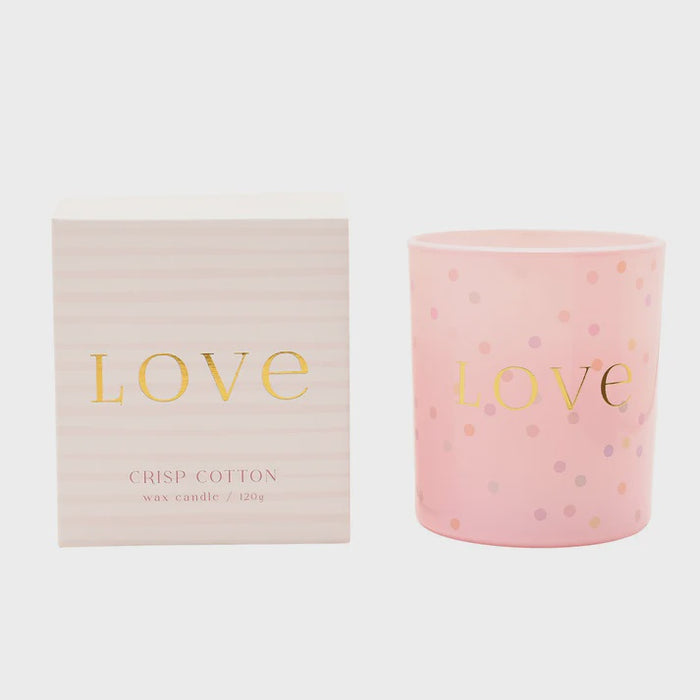Confetti 120g Candle Love
