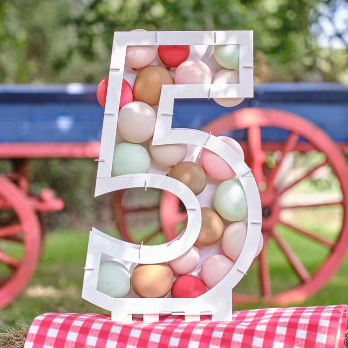 Nude, Red, Green & Brown Farm Balloon Mosaic Balloon Pack