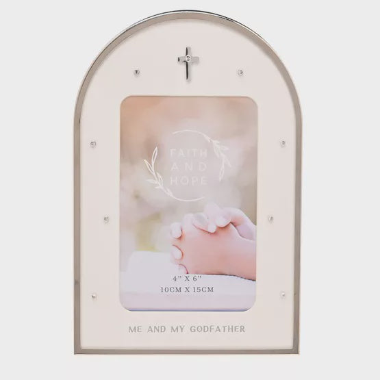 Faith & Hope Arch Frame 4'' x 6'' - Me & My Godfather