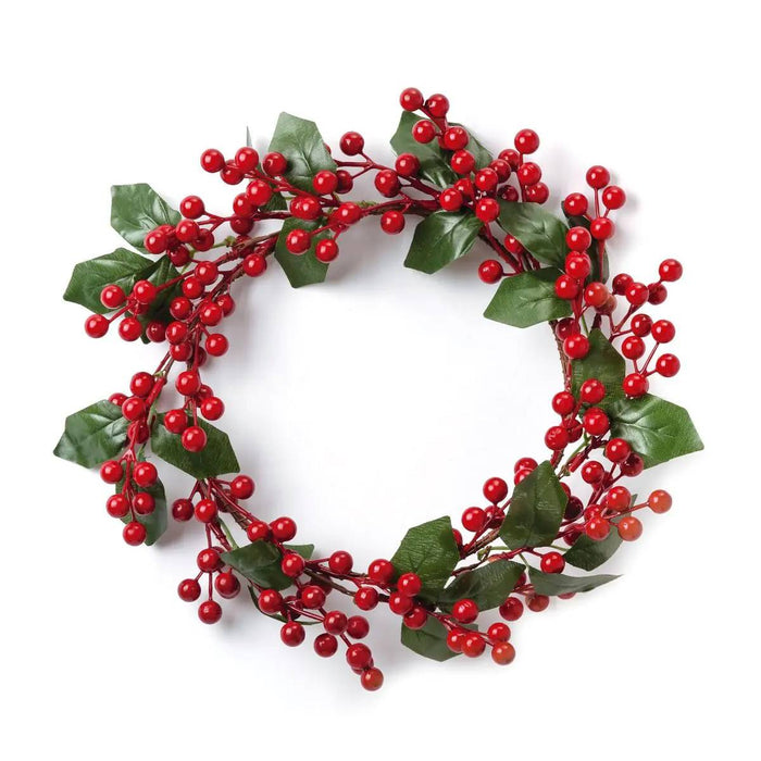 Christmas wreath holly 30cm. diameter