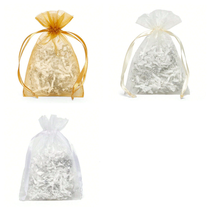 White Organza Bag 15X20cm