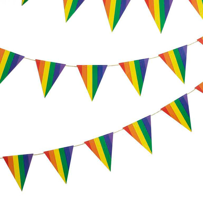 Rainbow Triangle Bunting Decoration