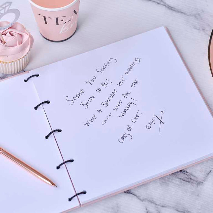 Team Bride Hen Party Guest Book