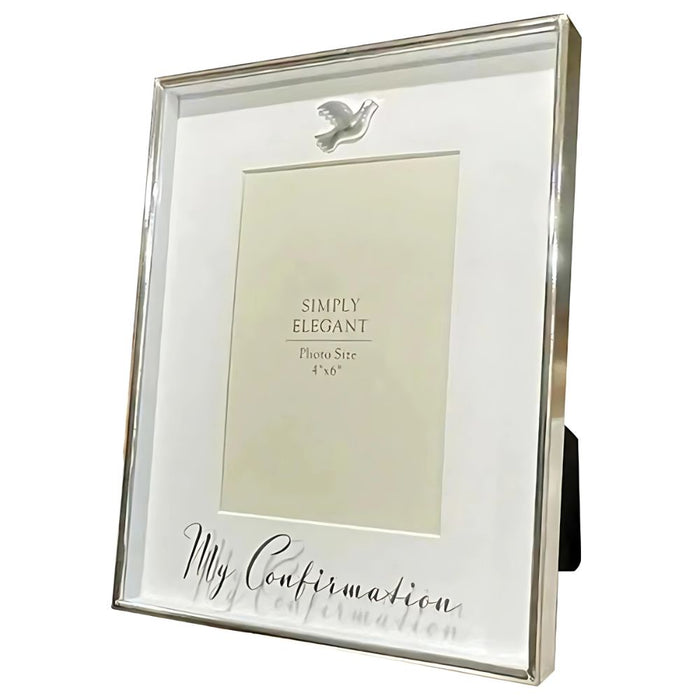 Confirmation Photo Frame Silver Plated