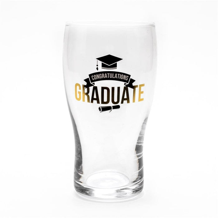 Graduation Pint Glass