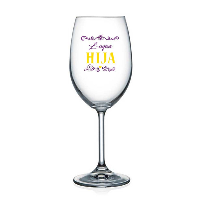Wine Glass - L- Aqwa Hija