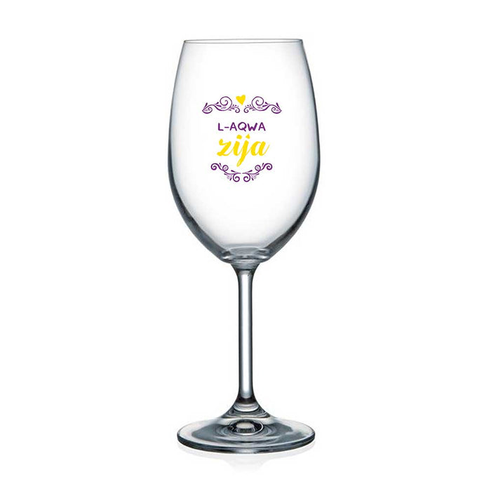 Wine Glass - L-Aqwa Zija