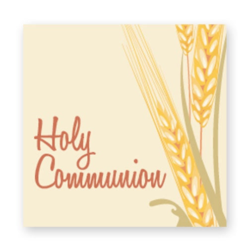 Tags Fill-in - Holy Communion - Classic Wheat Design