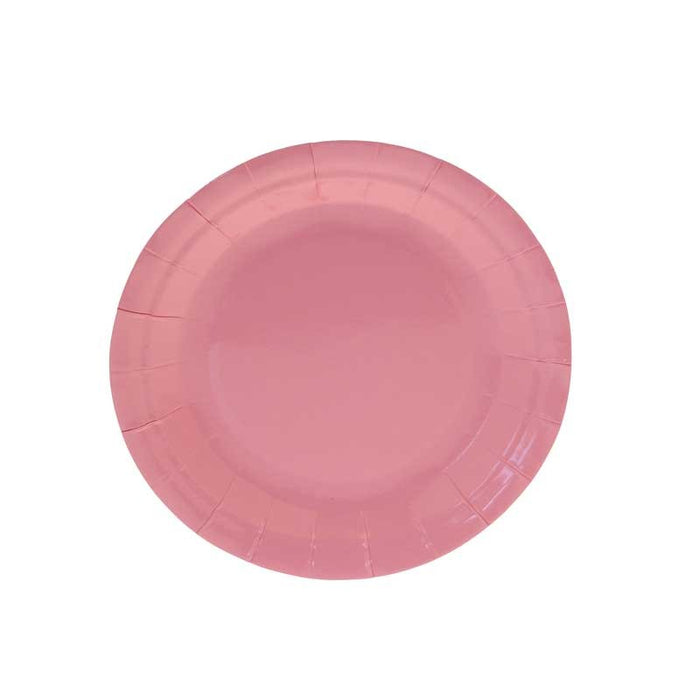 Plates Dessert - Paper - Pale Pink - 8pk