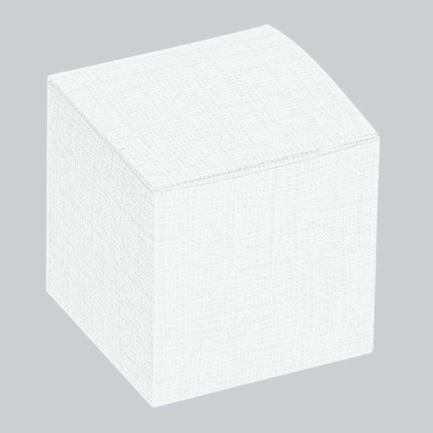 Box - White Satin - 60X60X60