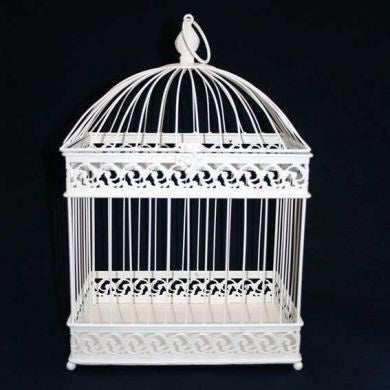 Bird Cage Cream - Rental 28X20X47cm