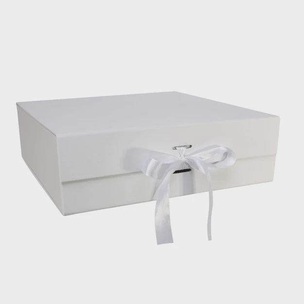 White Keepsake Box Medium