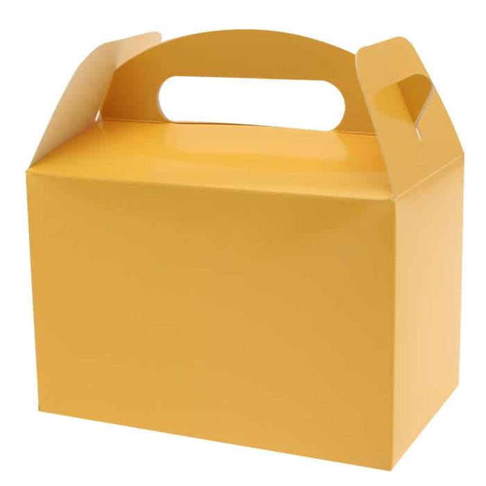 Party Boxes - Yellow - 6pk