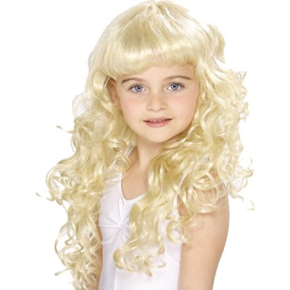 Wigs Childs Princess Wig - Blonde