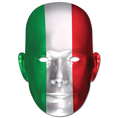 Italy Flag Mask