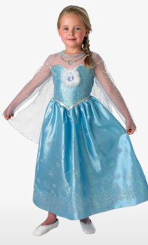 Elsa Deluxe - Child Costume - Large