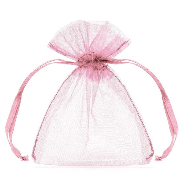 Organza Bags - Pink - 20pk