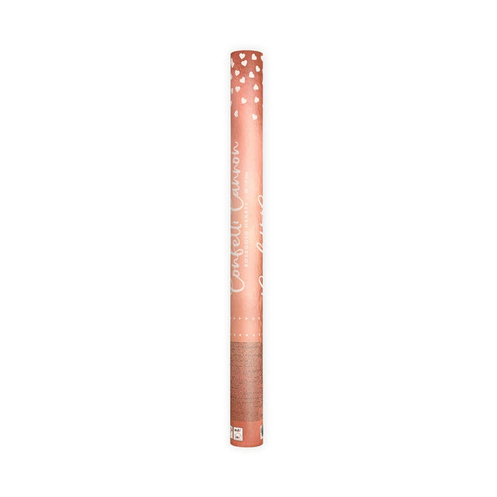 Party Poppers 60cm Rose Gold Hearts