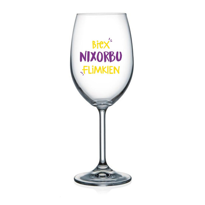 Wine Glass - Biex nixorbu Flimkien