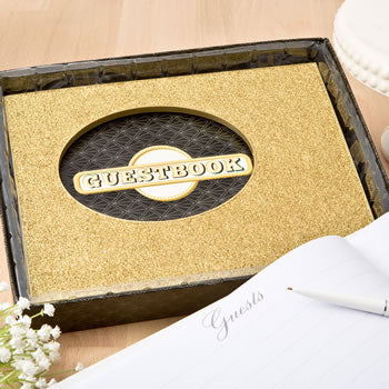 DC Golden Elegance Collection Guest Book