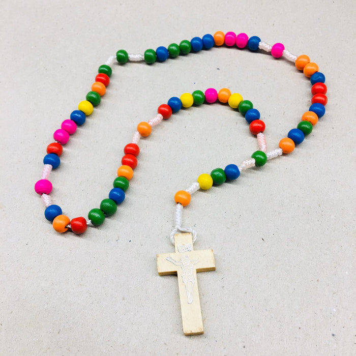 Rosary Beads - Full Mixed Coloured RB